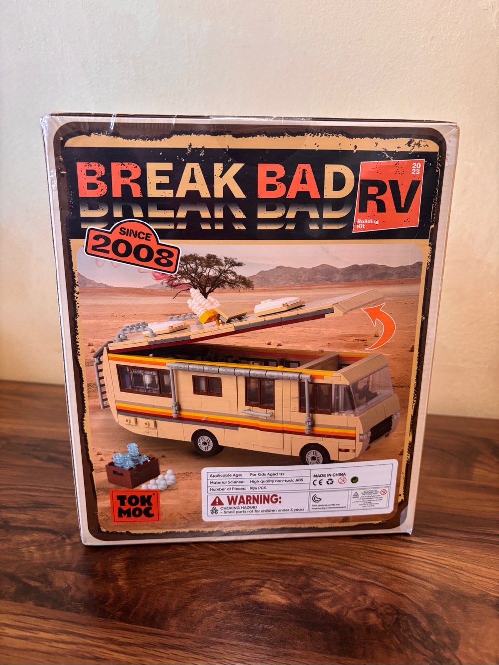 Break Bad RV Camper Building Block Set SEALED
